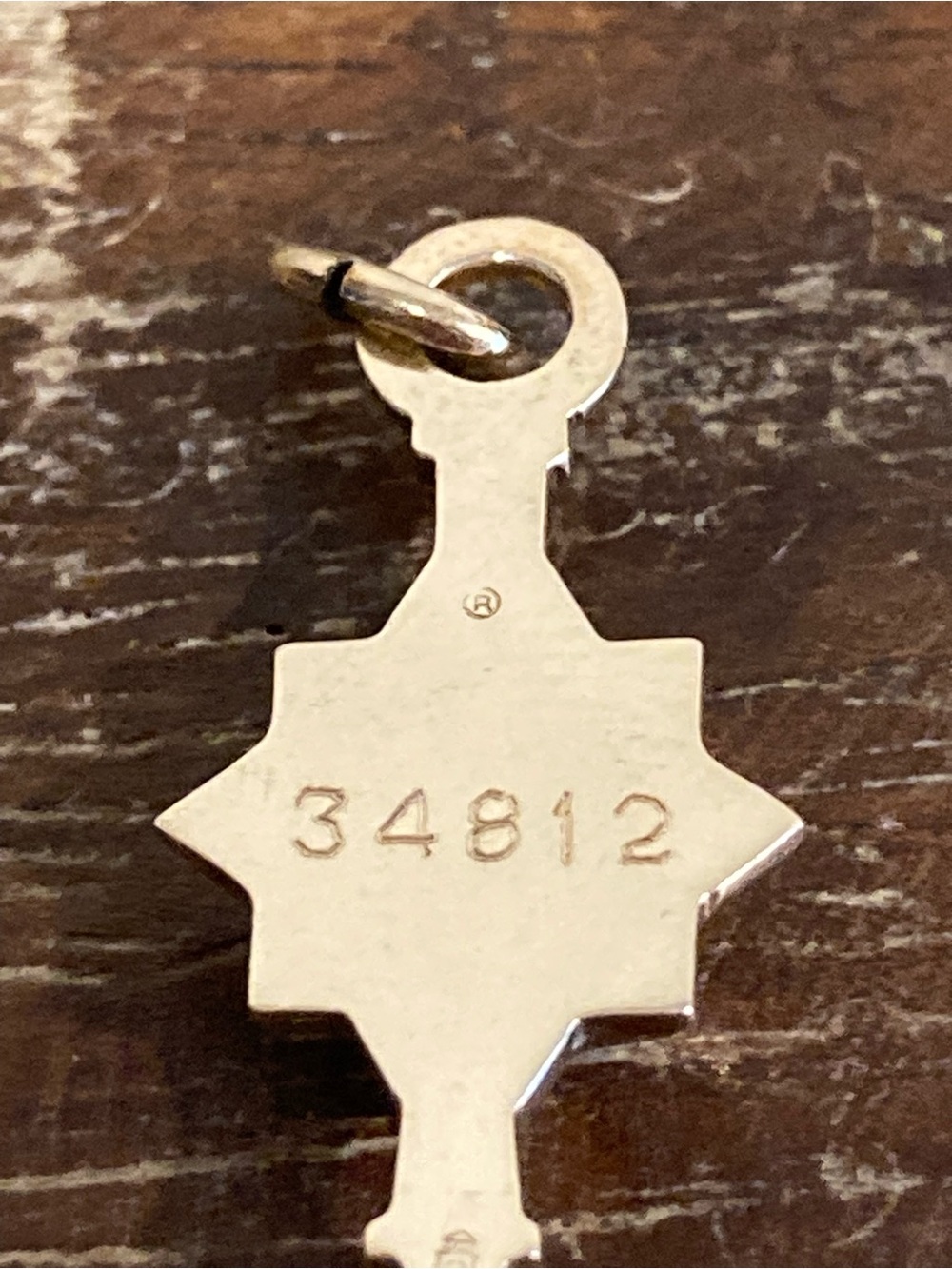 SIGMA TAU Engineering Honor Society Fraternity Key/Pendant with Black Enamel - Picture 7 of 10